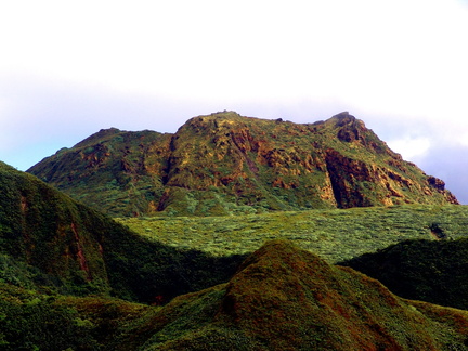 	La Soufrière côté nord	